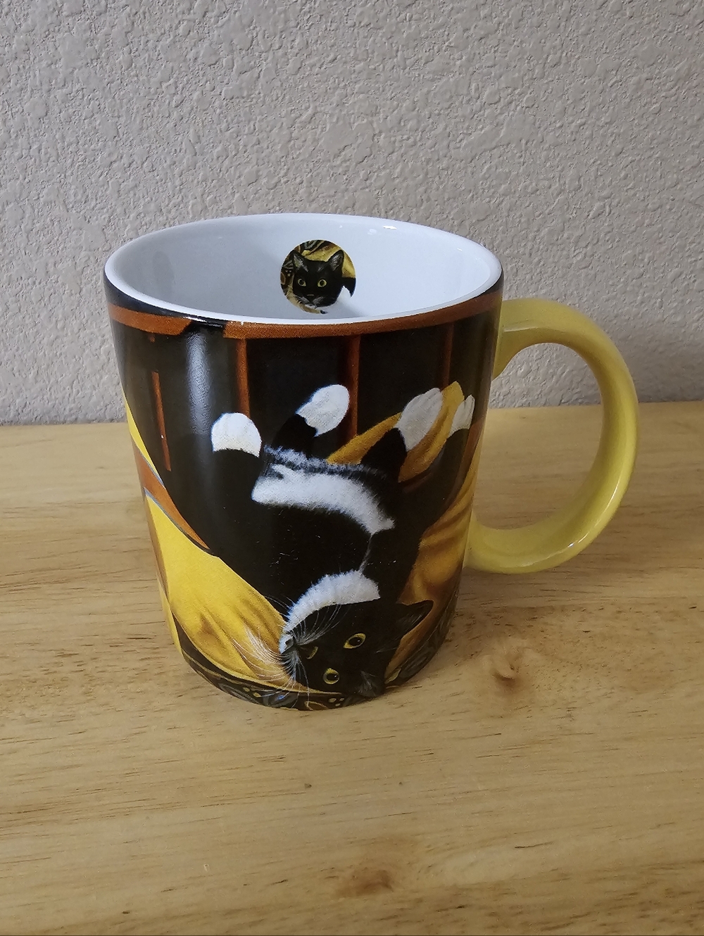 Casper Peabody Kohlstedt Black Cat Mug